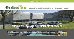 Desktop Screenshot of gebetex.fr